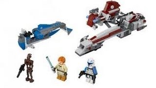 LEGO Star Wars 75012 BARC Speeder with Sidecar Review