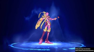 DIGIMON STORY CYBER SLEUTH Knightmon Mega Digivolve to Crusadermon