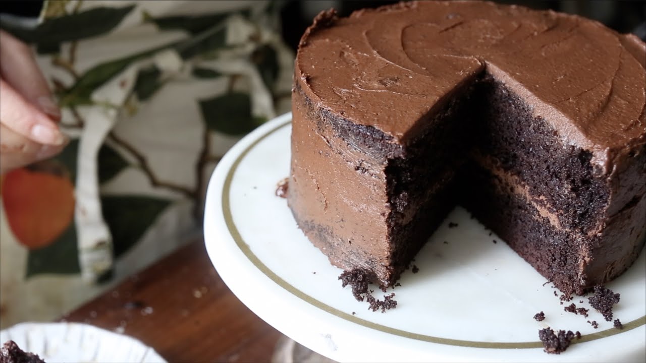 Vegan Chocolate Cake for Anthony