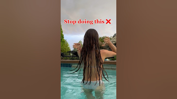 How to protect your hair from chlorine & salt water damage ➡️ #haircare