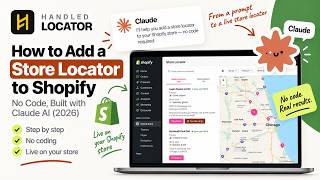 How to Add a Store Locator to Shopify - No Code, Built with Claude AI (2026)