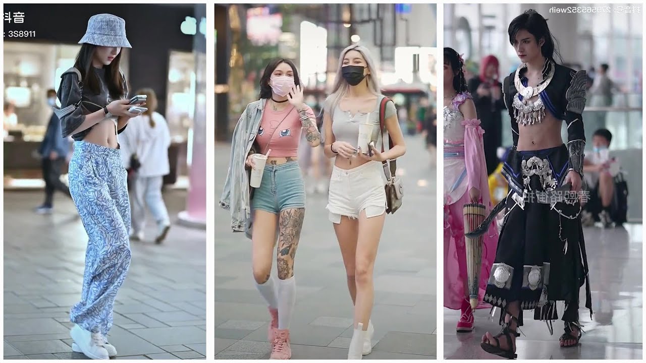 Chinese Street Fashion On Douyin 19 YouTube