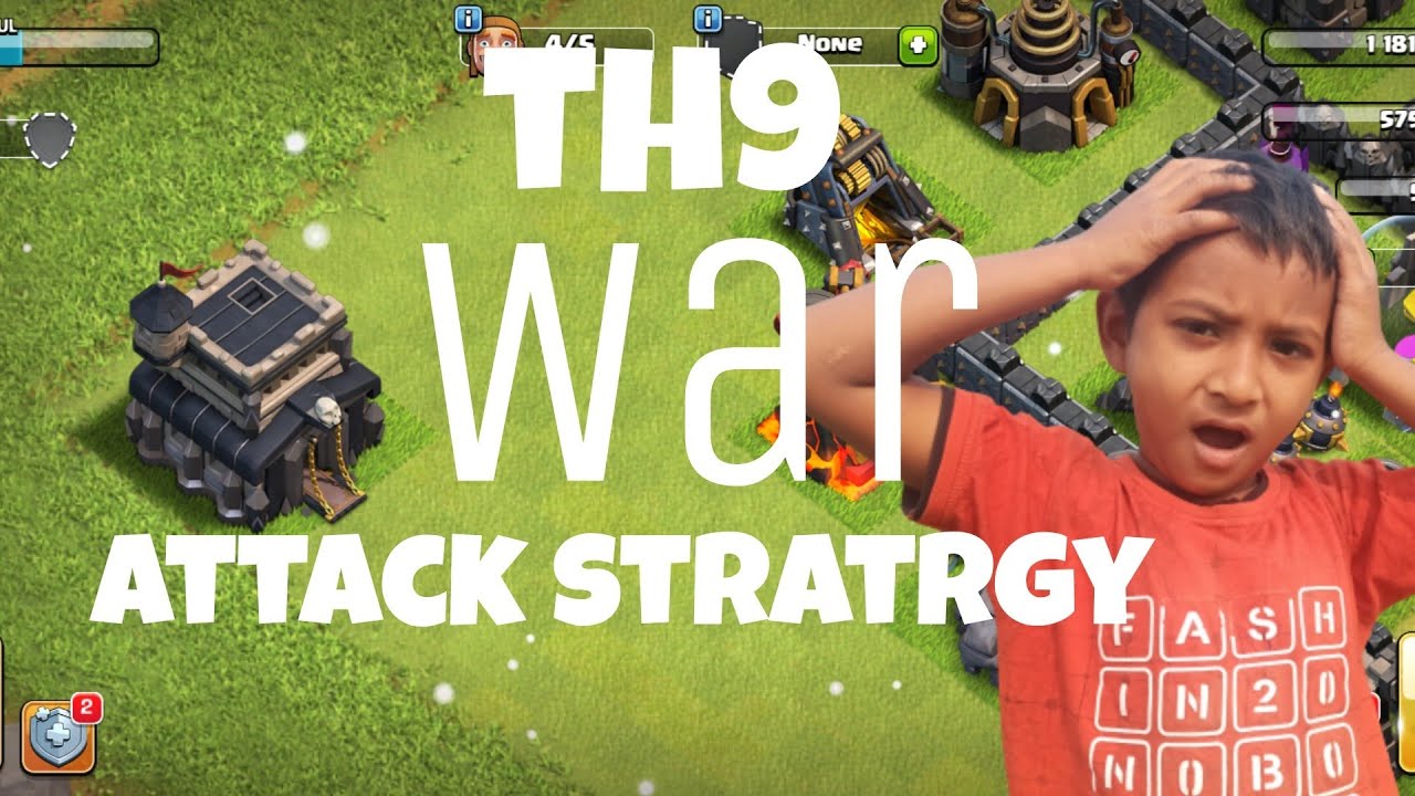 th9 attack strategy!! th9 war attack!! th9 war attack strategy 3 star!! Crazy coc!!