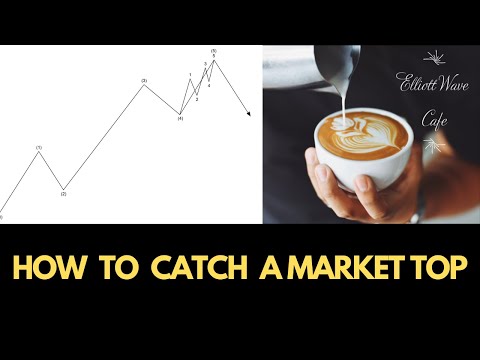 How to FIND THE TOP of a 5th wave with ELLIOTT WAVE  and pattern recognition.