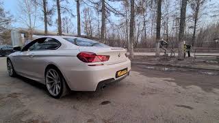 звук BMW 640i F16 N55