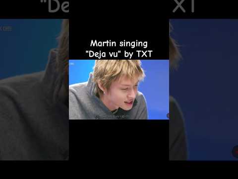 CORTIS Martin Singing Deja Vu By TXT Update Heavenly Vocals Lee Mujin Service 