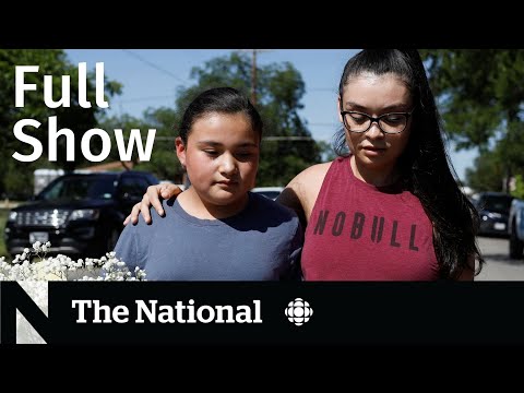 CBC News: The National | Texas shooting aftermath, N.S. inquiry boycott, Afghan refugees