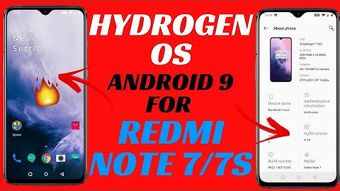 Hydrogen OS for Redmi Note 7 | OnePlus 7 Hydrogen OS | Redmi Note 7S