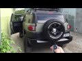 КАК регулировать выхлоп Joomla - заслонка для Toyota FJ Cruiser. Exhaust cutout valve. Звук выхлопа.