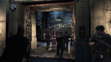 Batman Arkham Asylum PC:Part 1 Walkthrough(Hard Mode) HD