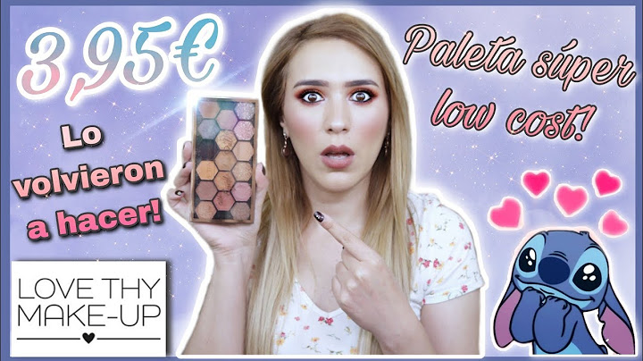 💥LO HAN VUELTO A HACER! Nueva paleta super low cost a 3,95€ ¿Vale la pena? #maquillajelowcost