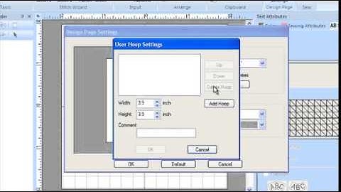 PE-DESIGN PLUS - Exploring the Design Page Settings