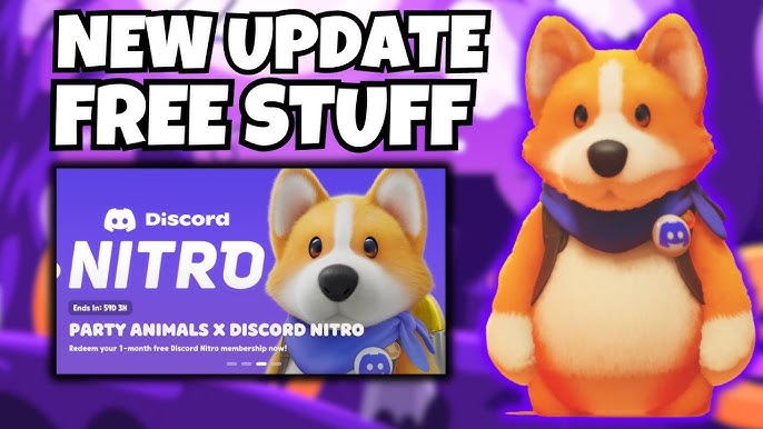 Free Discord Nitro #partyanimals #party #brasil #discord #nitro 