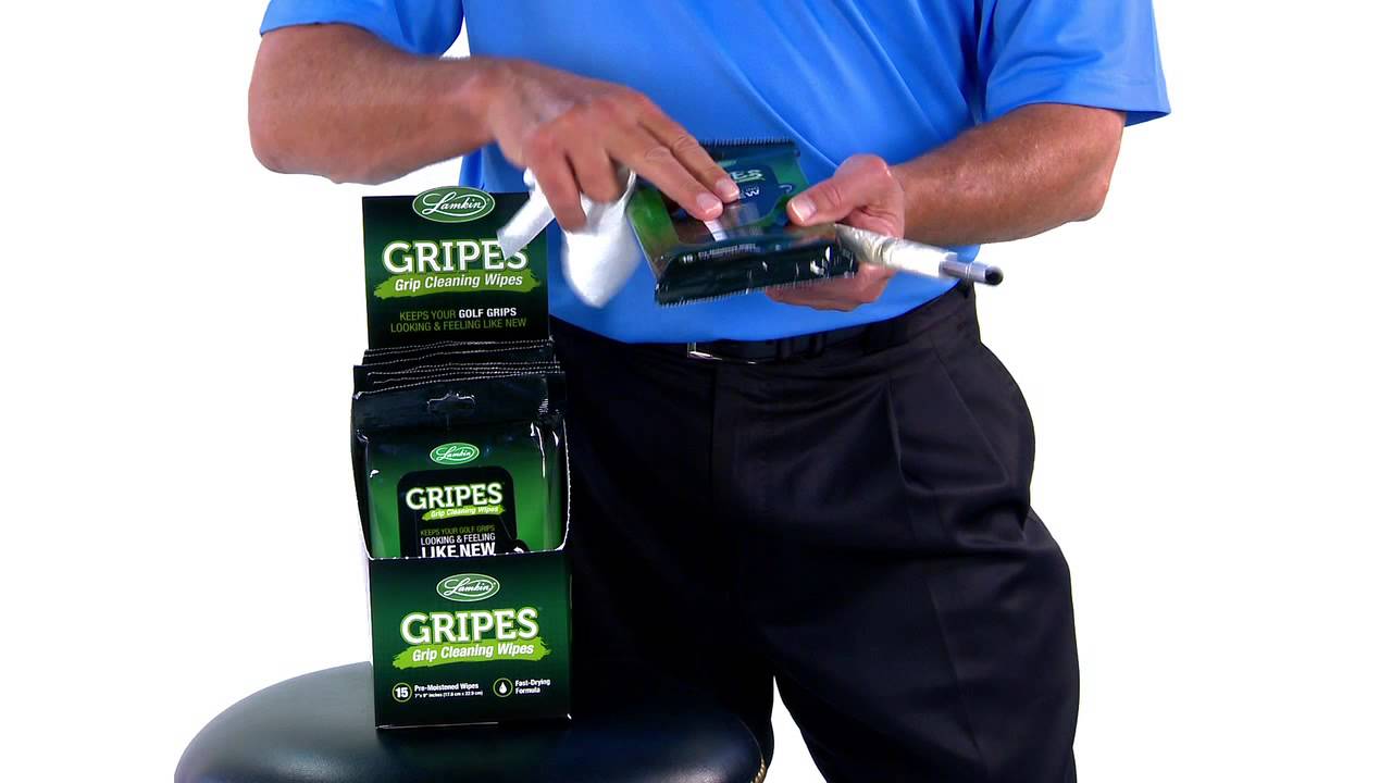 Lamkin Gripes Grip Cleaning Wipes Keep Your Golf Grips Looking and