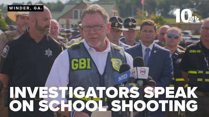 Investigators say suspect in Georgia high school shooting is 14