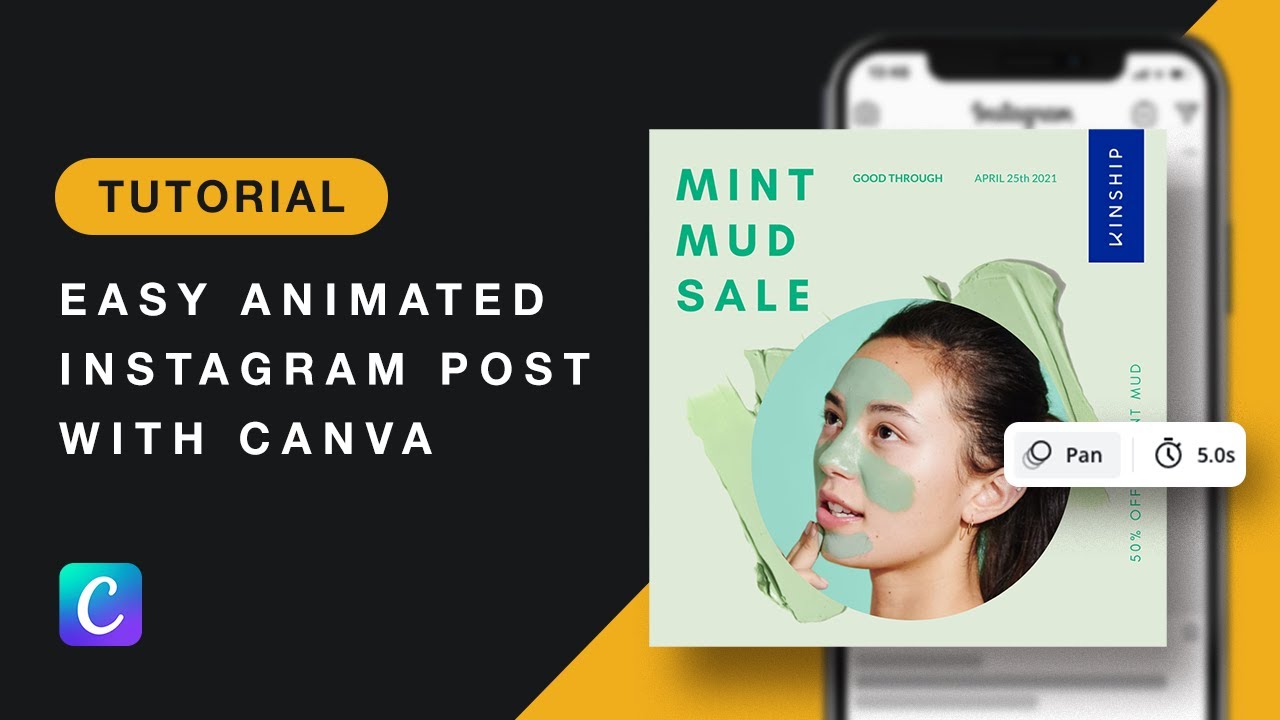 Create an Animated Instagram Post (Easy Canva Tutorial) - YouTube