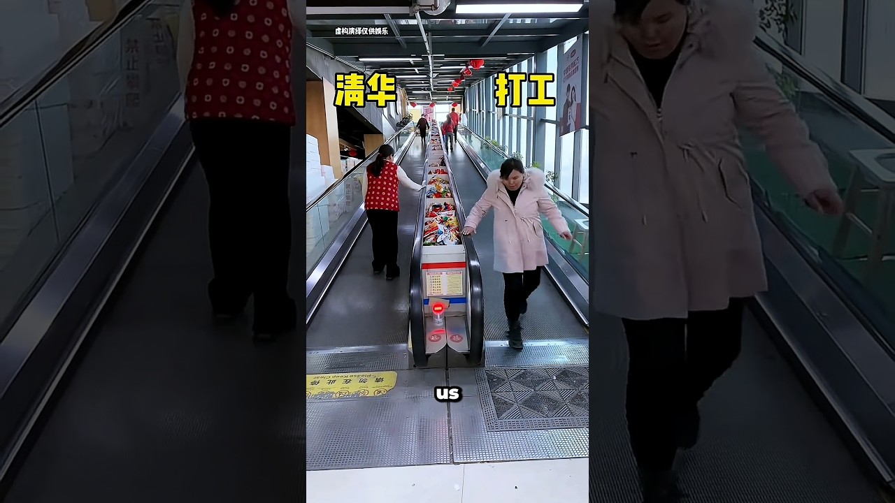 The Funniest Escalator Fail Ever! 😱😂