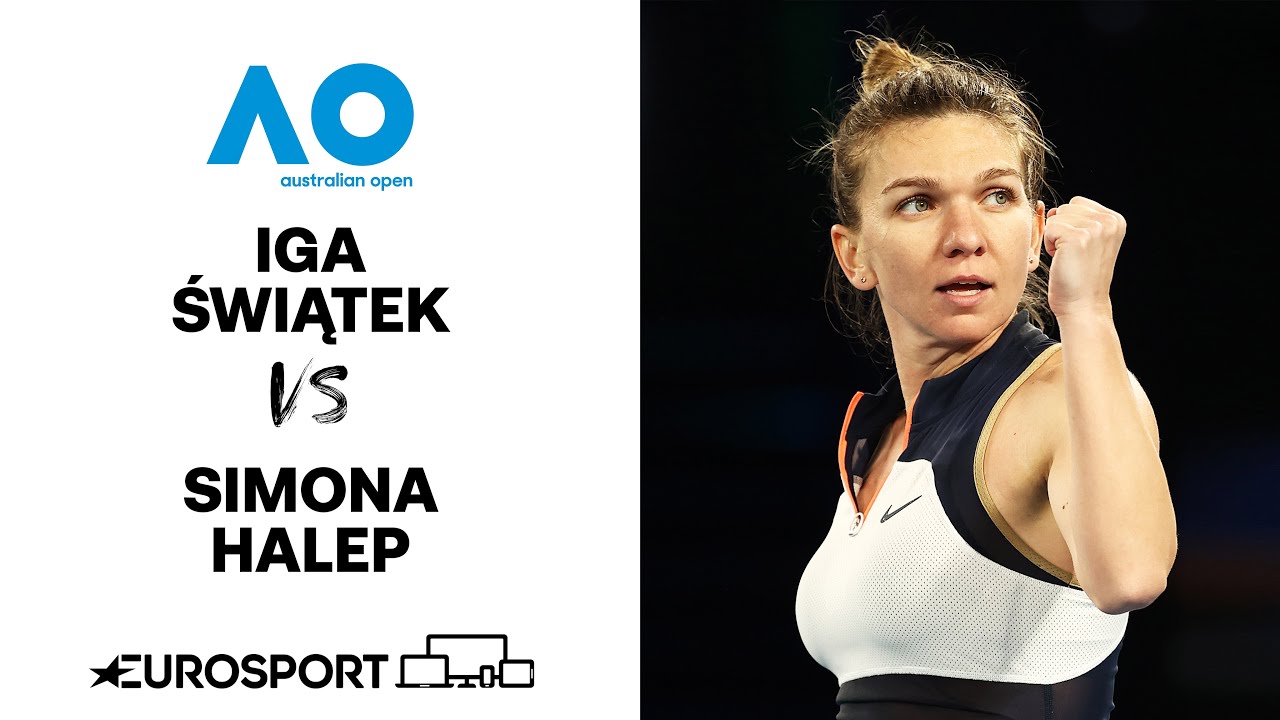 Iga Świątek v Simona Halep | Australian Open 2021 - Highlights | Tennis | Eurosport
