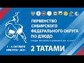 2 ТАТАМИ ПСФО до 18 лет Иркутск 2021