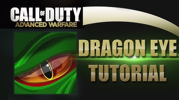 Advanced Warfare - How to make Dragon Eye Emblem! (Tutorial)
