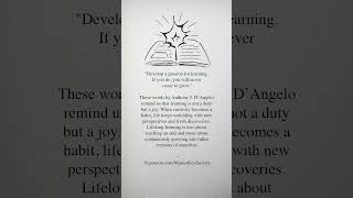 #77 Cookie - "Develop a passion for learning. If you do, you will never cease to grow."