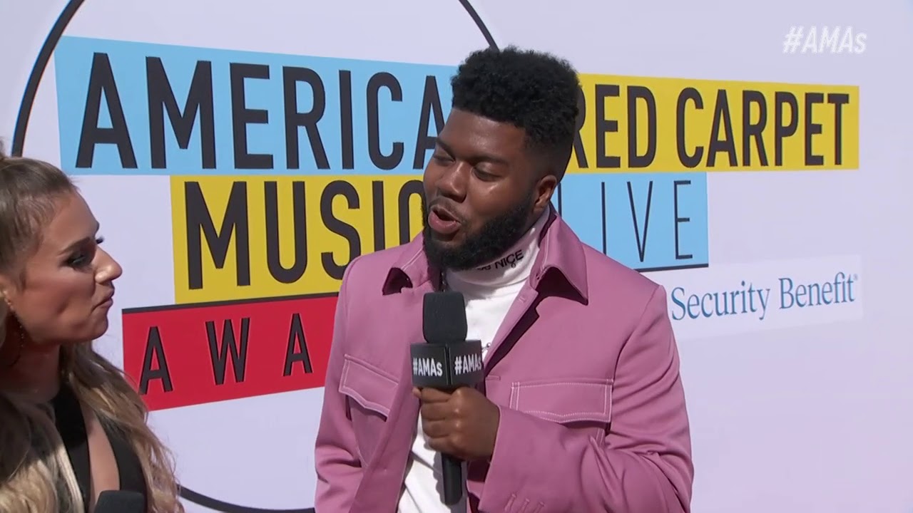 Khalid Red Carpet Interview - AMAs 2018