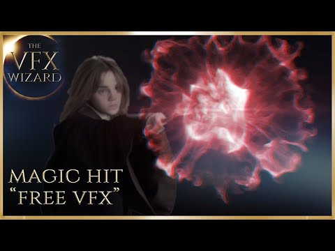 Magic Hit Expelliarmus - FREE effect - Harry Potter inspired [The VFX Wizard] Red Magic smoke