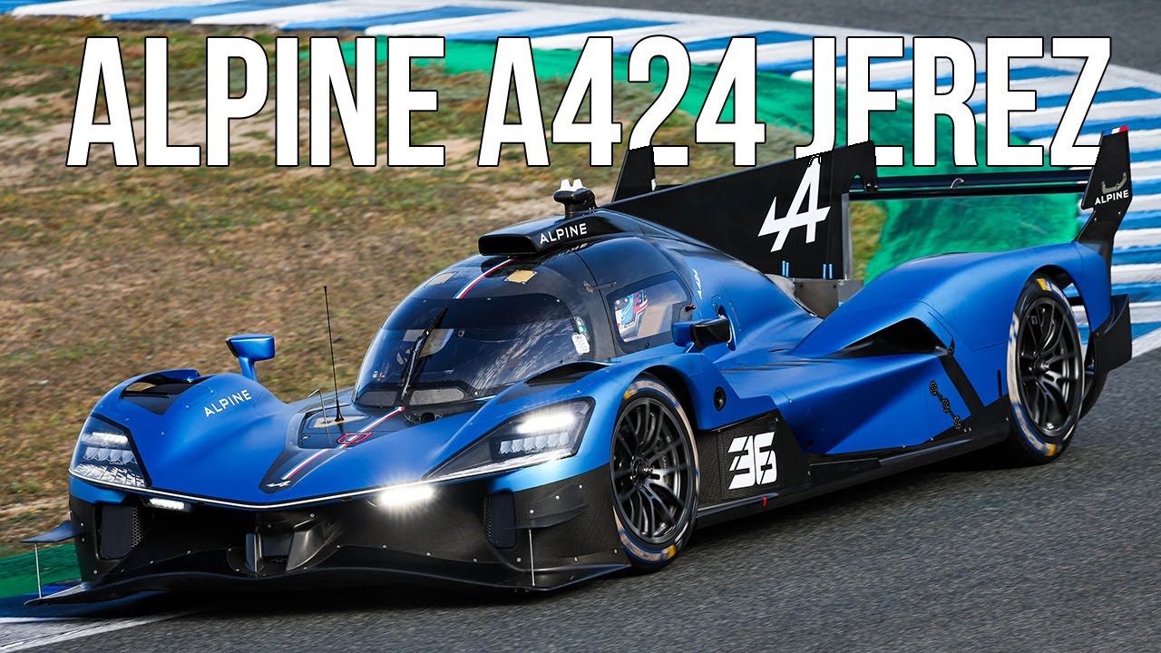 Alpine A424 Le Mans Daytona h - new tests at Jerez and a new