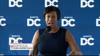 Mayor Bowser Breaks Ground On Recreational Fields on RFK Stadium Campus, 8/29/18