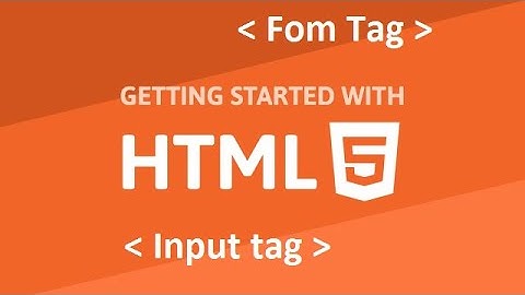 HTML5 tutorial for beginners in Urdu/Hindi ||  Form tag Input tag | Part 3