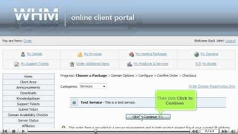 How to order additional items in WHMCS - WHMCS Tutorials