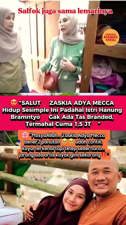Vira4l‼️ zaskia adya mecca ternyata begini hidupnya😭‼️shock bgt #beritaartis #shortvideo