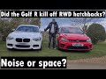 Volkswagen Golf R MK7 vs BMW M135i F20 | Jack of all trades against a master of one