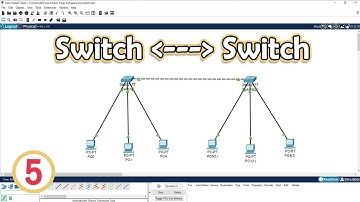 Switch to Switch in Cisco Packet Tracer