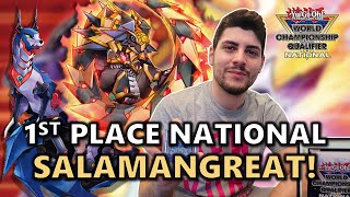 FIRST PLACE Slovenia Nationals Salamangreat Deck Profile Ft. Federico Marmeggi! | Post LEDE