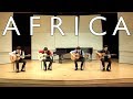 Toto africa guitar quartet