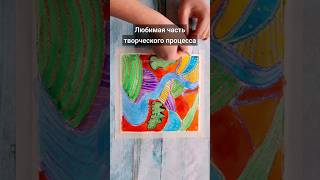 Твоческий процесс 🖌 Рисуем с ребёнком пейзаж 🖌 Искусство детям