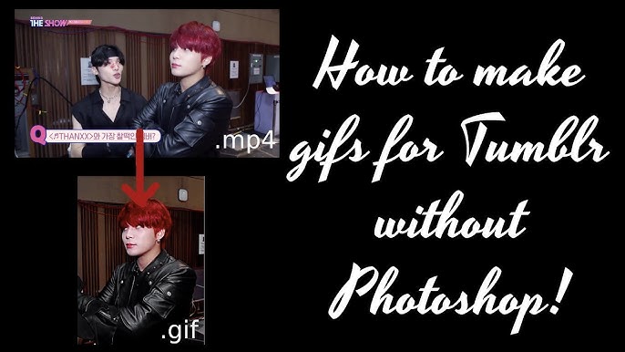 TUTORIAL: How to make HQ gifs for Tumblr! (Photoshop) 