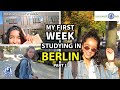 MY FIRST WEEK STUDYING IN BERLIN, GERMANY for STUDY ABROAD! FREIE UNIVERSITÄT BERLIN/Erasmus(Part 1)