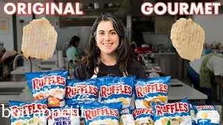 Pastry Chef Attempts to Make Gourmet Ruffles | Gourmet Makes | Bon Apptit