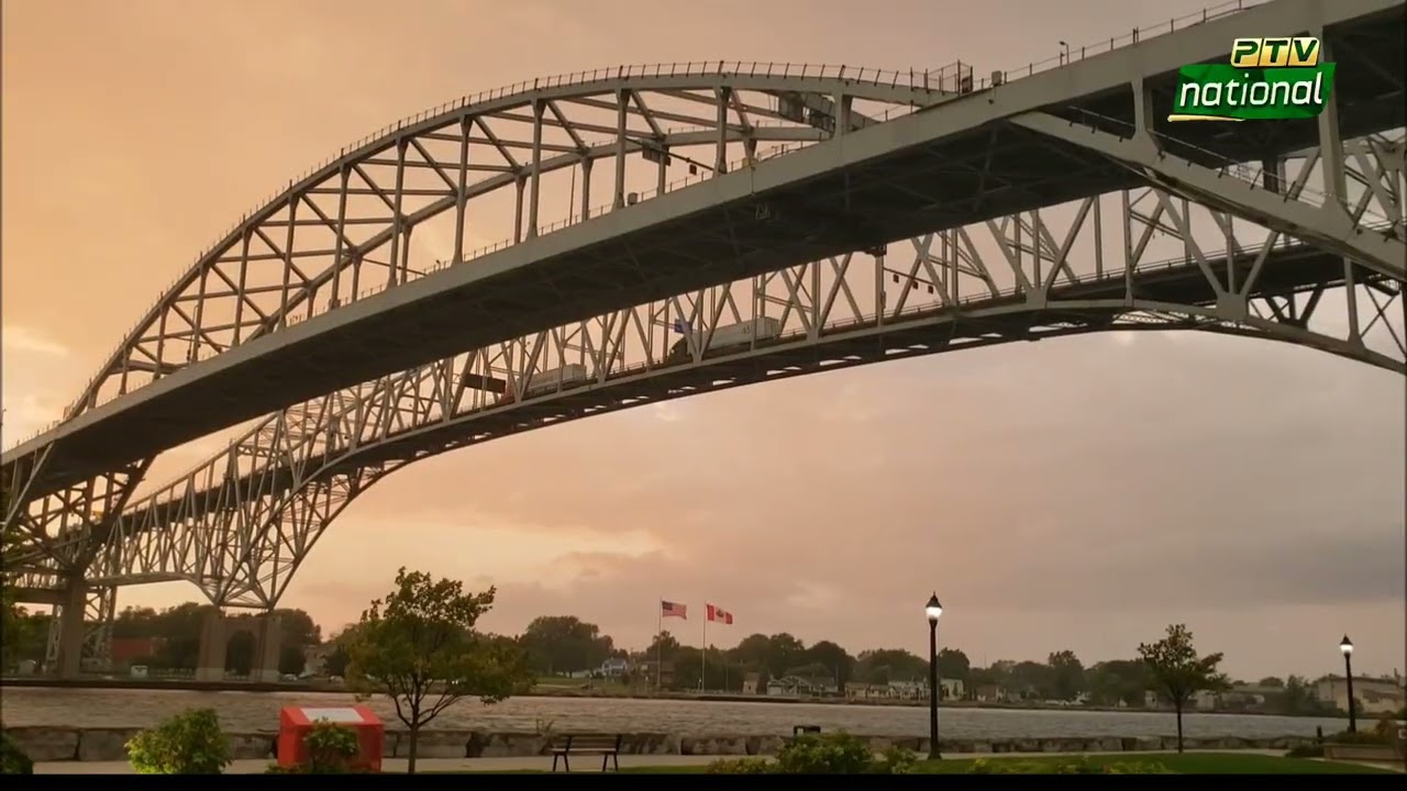 PTV National Report Sarnia Ontario and USA Border During Covid YouTube