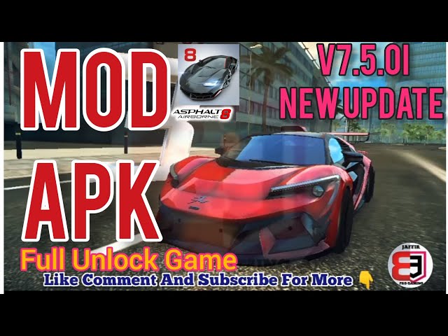 Asphalt 8: Airborne v7.5.0i Apk Mod [Dinheiro Infinito]