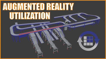 PolySort Conveyor System Augmented Reality AR Facility Fit Program | LOGIC MH