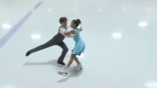 Katarina Wolfkostin &amp; John Carlson - Foxtrot - 2016 U.S. National Championships