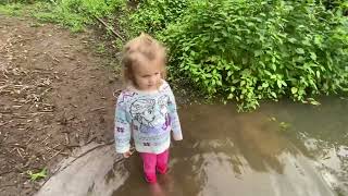Salmon Berry Picking in West Linn’s Burnside Park, June 14, 2022, during flooding