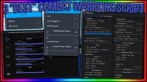 NEW The 3 BEST Combat Warriors Scripts 🔥 KillAura + Reach + Auto Parry + More! OP 2022
