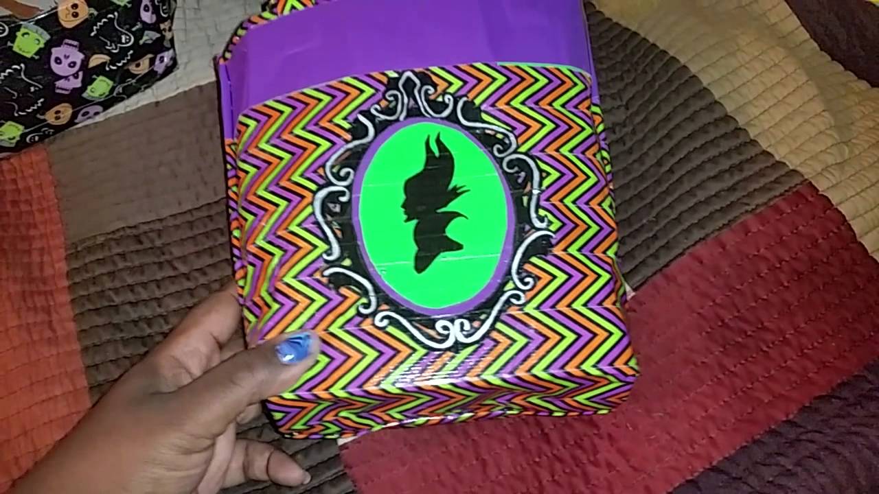 Update 19 Halloween Duct Tape Treat Bags YouTube