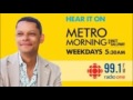 CBC Toronto Metro Morning October 11, 2016