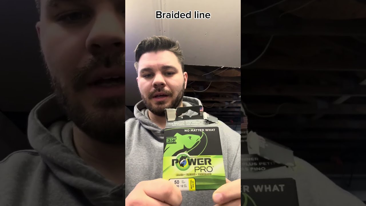 What fishing lines to use and why! #fishingline #braidedline #fishing #bassfishing #howto #funny