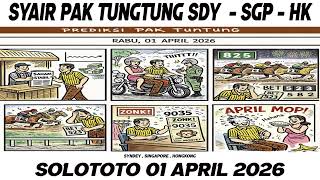 Syair hk Pak Tuntung Hongkong Hari Ini 01 April 2026